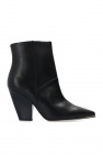 Tory Burch BLACK ‘Lila’ leather ankle boots