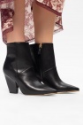 Tory Burch BLACK ‘Lila’ leather ankle boots
