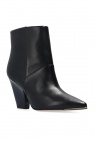 Tory Burch BLACK ‘Lila’ leather ankle boots