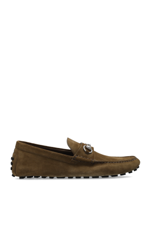 Moccasins with logo