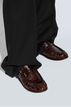 Leather shoes `le loafer` od Saint Laurent