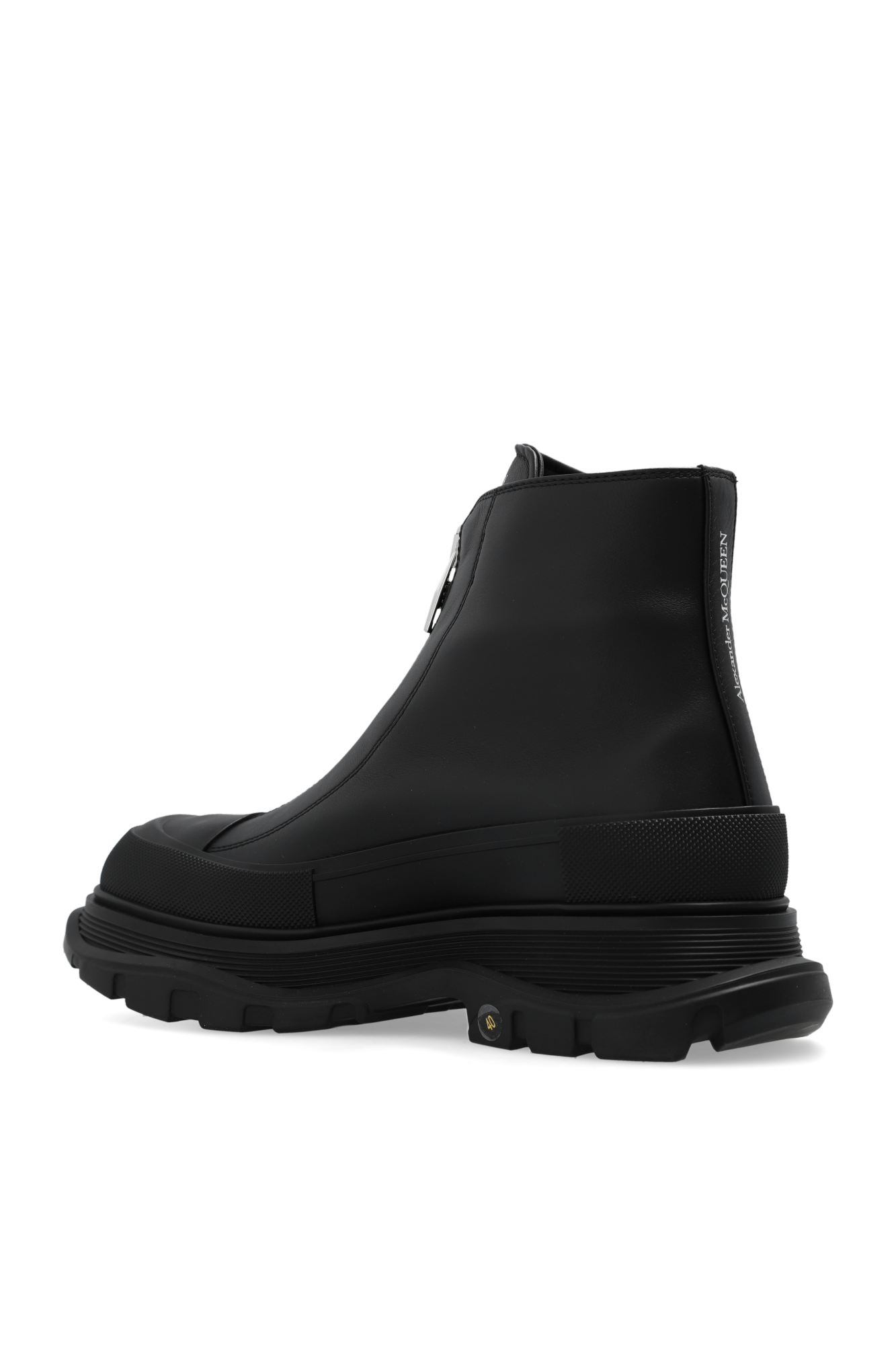 Alexander McQueen Leather platform boots