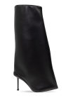 Alexander McQueen BLACK ‘Slash’ heeled boots
