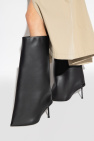 Alexander McQueen BLACK ‘Slash’ heeled boots