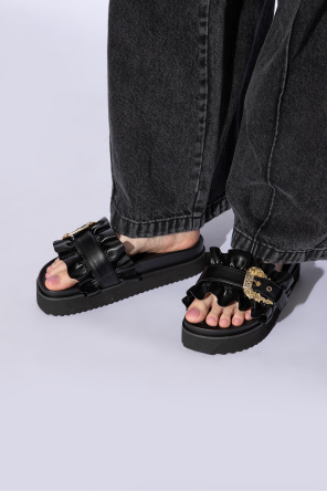 Platform slippers od Versace Jeans Couture