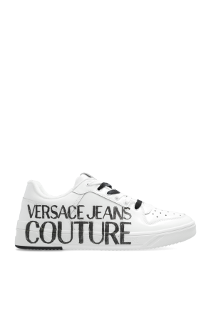 Buty sportowe z logo od Versace Jeans Couture