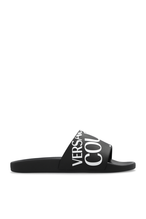 Slides with logo od Versace Jeans Couture