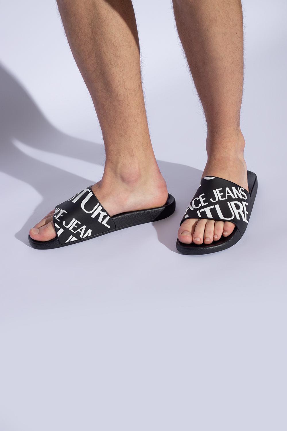 Versace Jeans Couture Slides with logo