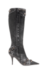 Balenciaga GREY ‘Cagole’ heeled boots