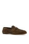 Gucci BROWN Suede loafers