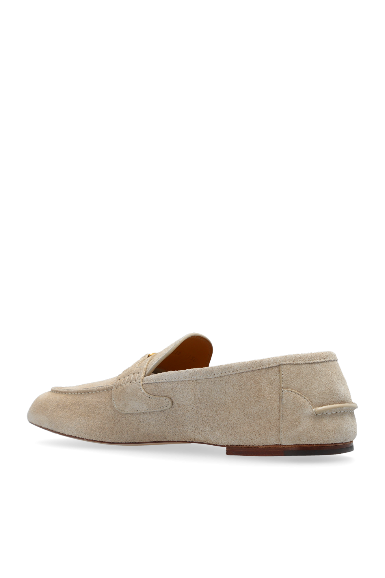 gucci panelled Suede loafers