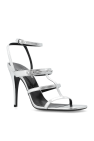 Gucci SILVER Heeled sandals