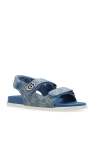 Gucci BLUE Sandals with monogram