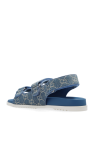 Gucci BLUE Sandals with monogram