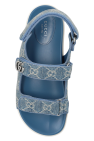 Gucci BLUE Sandals with monogram