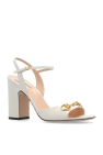 Gucci Leather heeled sandals