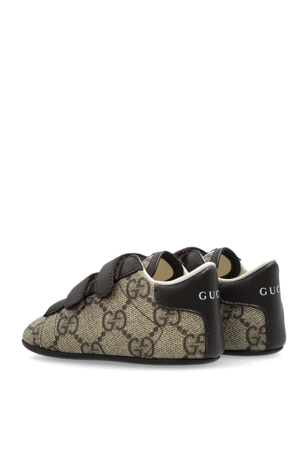 Gucci Kids Baby shoes with 'GG' pattern