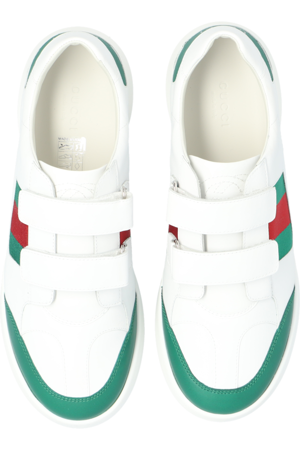gucci Ganebet Kids Sneakers with logo