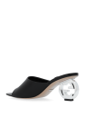 Gucci BLACK Leather mules