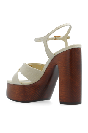 Saint Laurent ‘Bianca’ platform sandals