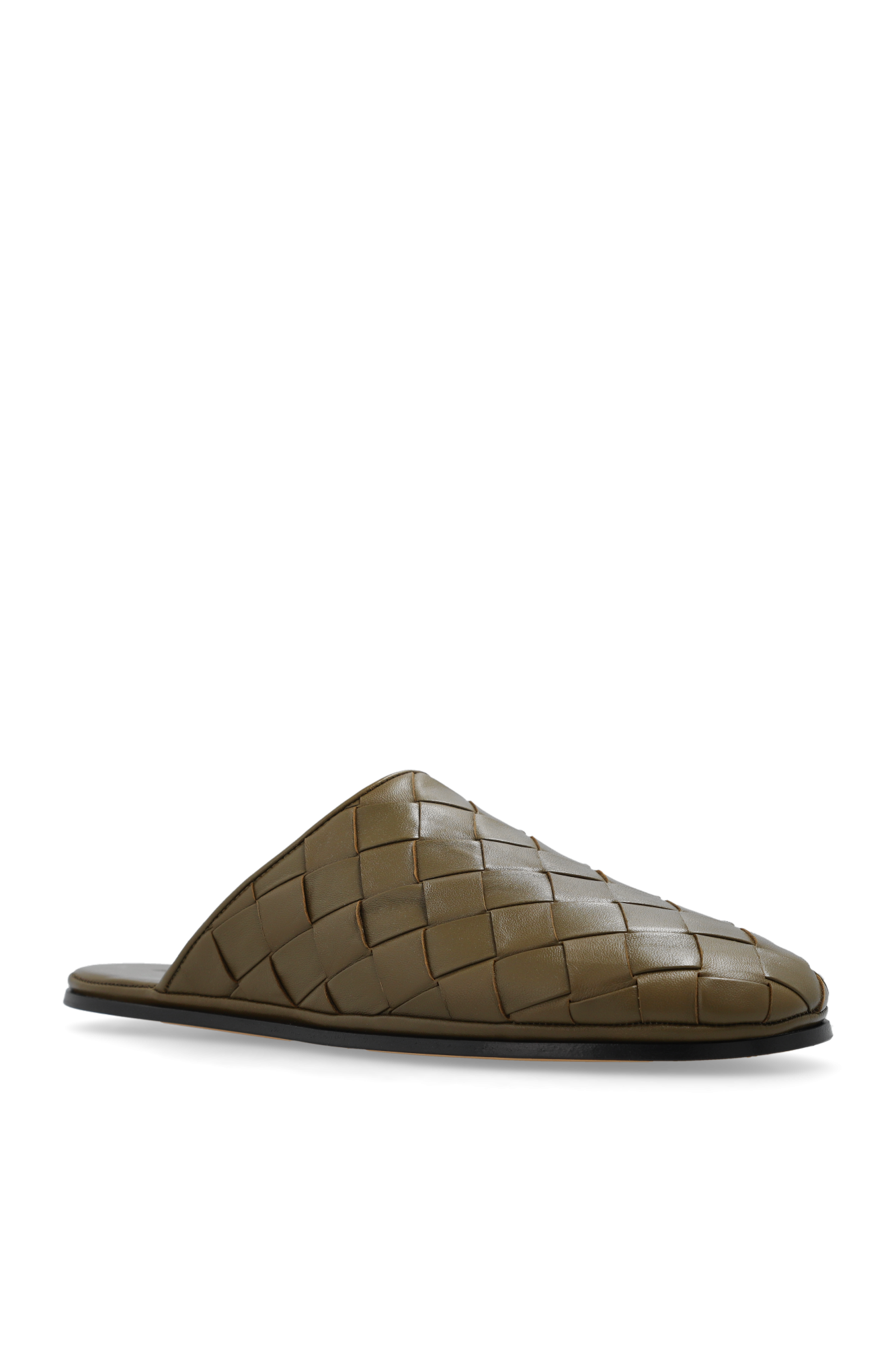 Bottega Veneta ‘Sunday’ leather slides