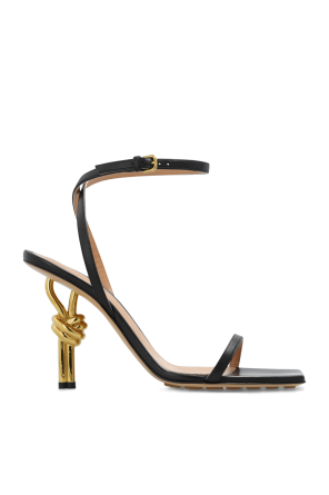 ‘Knot’ heeled sandals