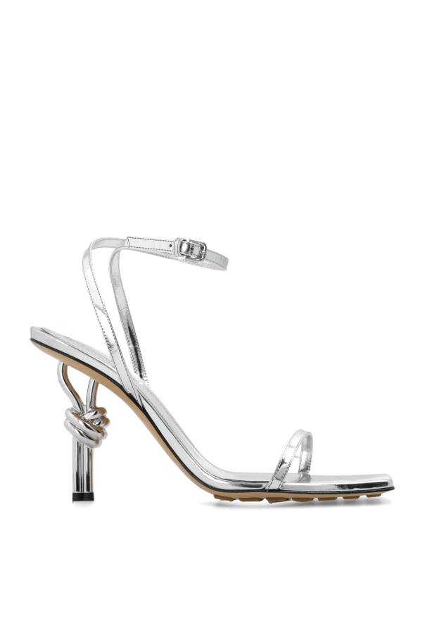 ‘knot’ heeled sandals od Bottega Veneta