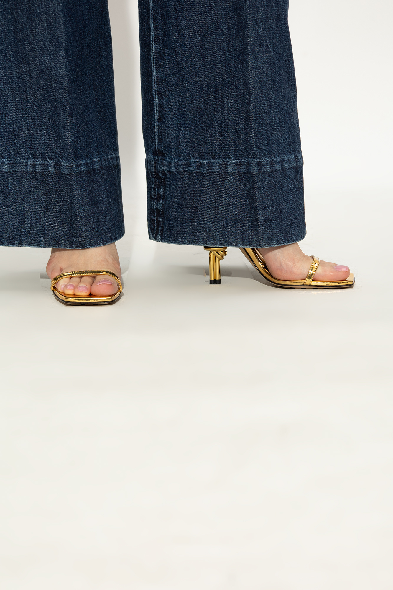 bottega holder Veneta ‘Knot’ heeled sandals