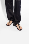 Saint Laurent BLACK ‘Cassandre’ sandals