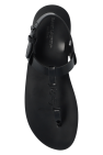 Saint Laurent BLACK ‘Cassandre’ sandals