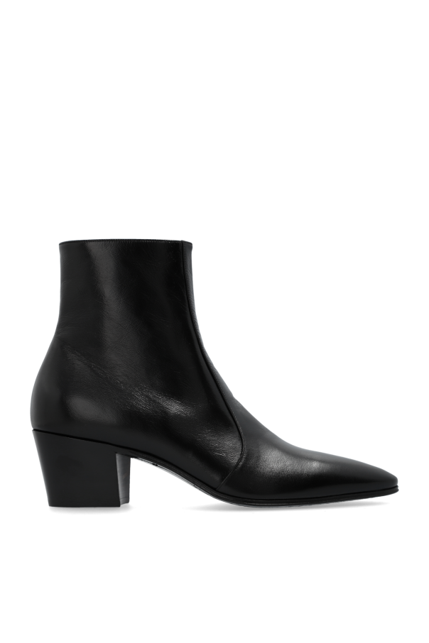 ‘Vassili’ heeled ankle boots od Saint Laurent