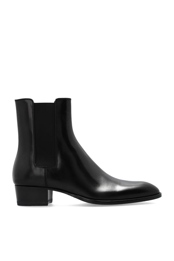 ‘Wyatt’ heeled Chelsea boots od Saint Laurent