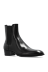 Saint Laurent BLACK ‘Wyatt’ heeled Chelsea boots