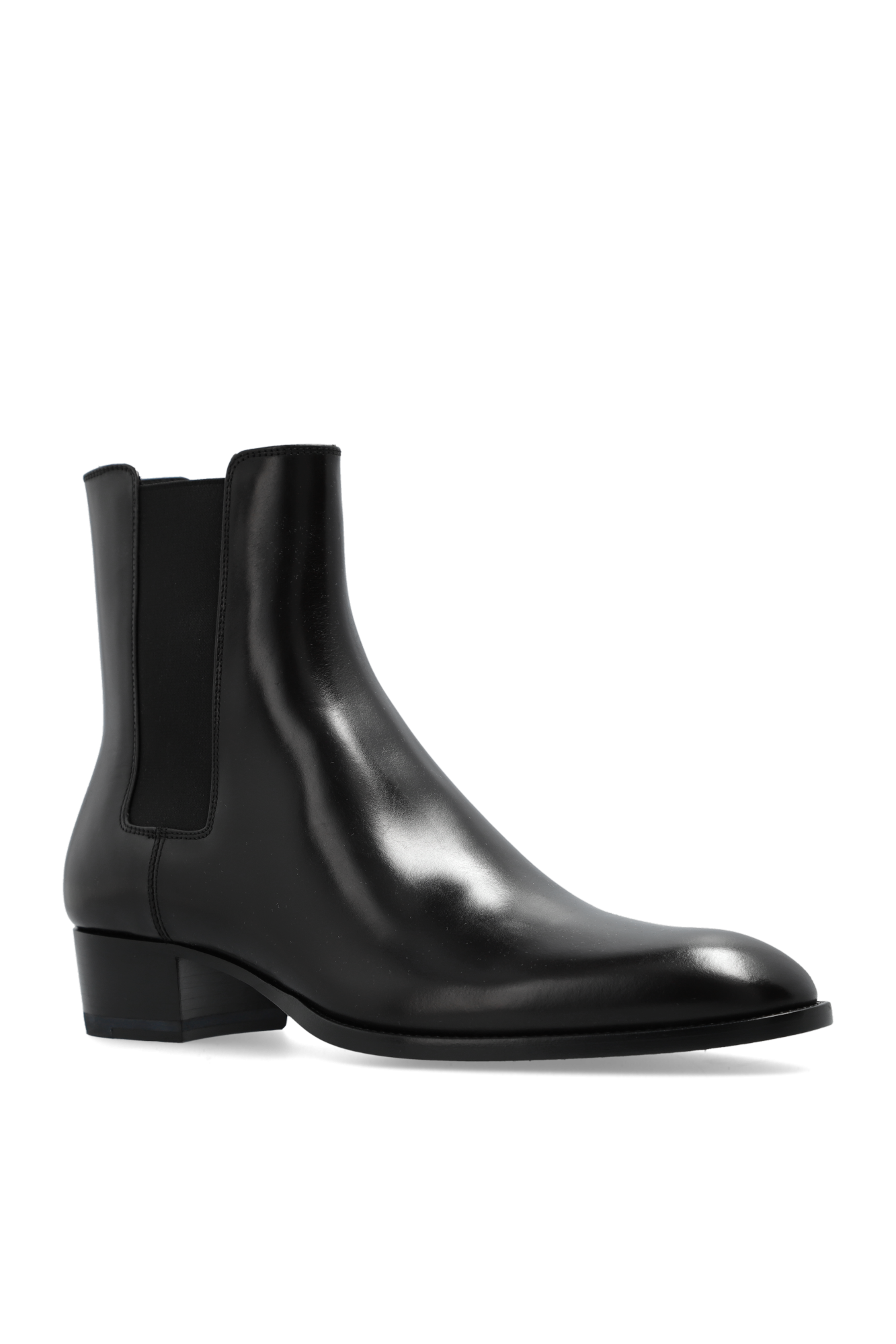 Saint Laurent ‘Wyatt’ heeled Chelsea boots