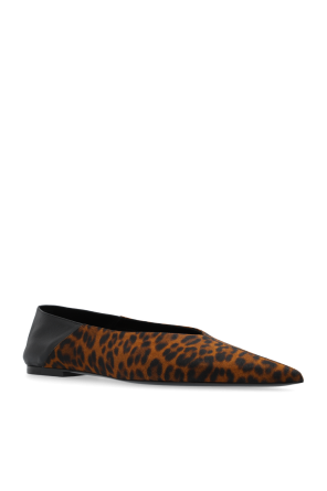 Saint Laurent Toni shoes with leopard print