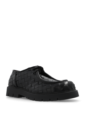Bottega Veneta ‘Haddock’ leather Kids shoes