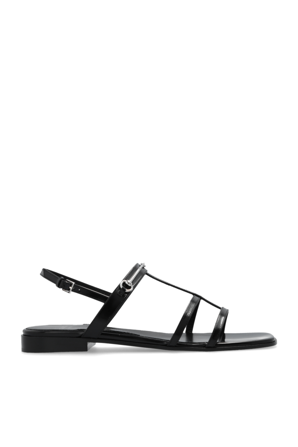 Leather sandals od Gucci
