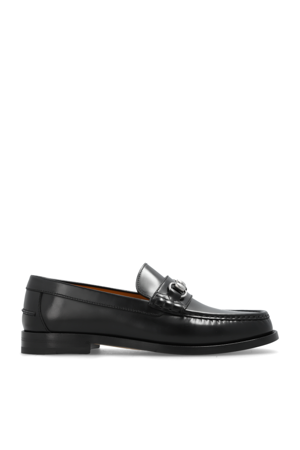 Leather loafers od Gucci