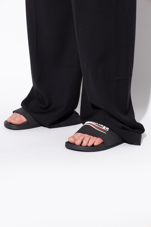 Balenciaga Chanclas con logo