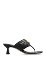 Gucci BLACK Heeled thong sandals