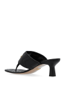 Gucci BLACK Heeled thong sandals