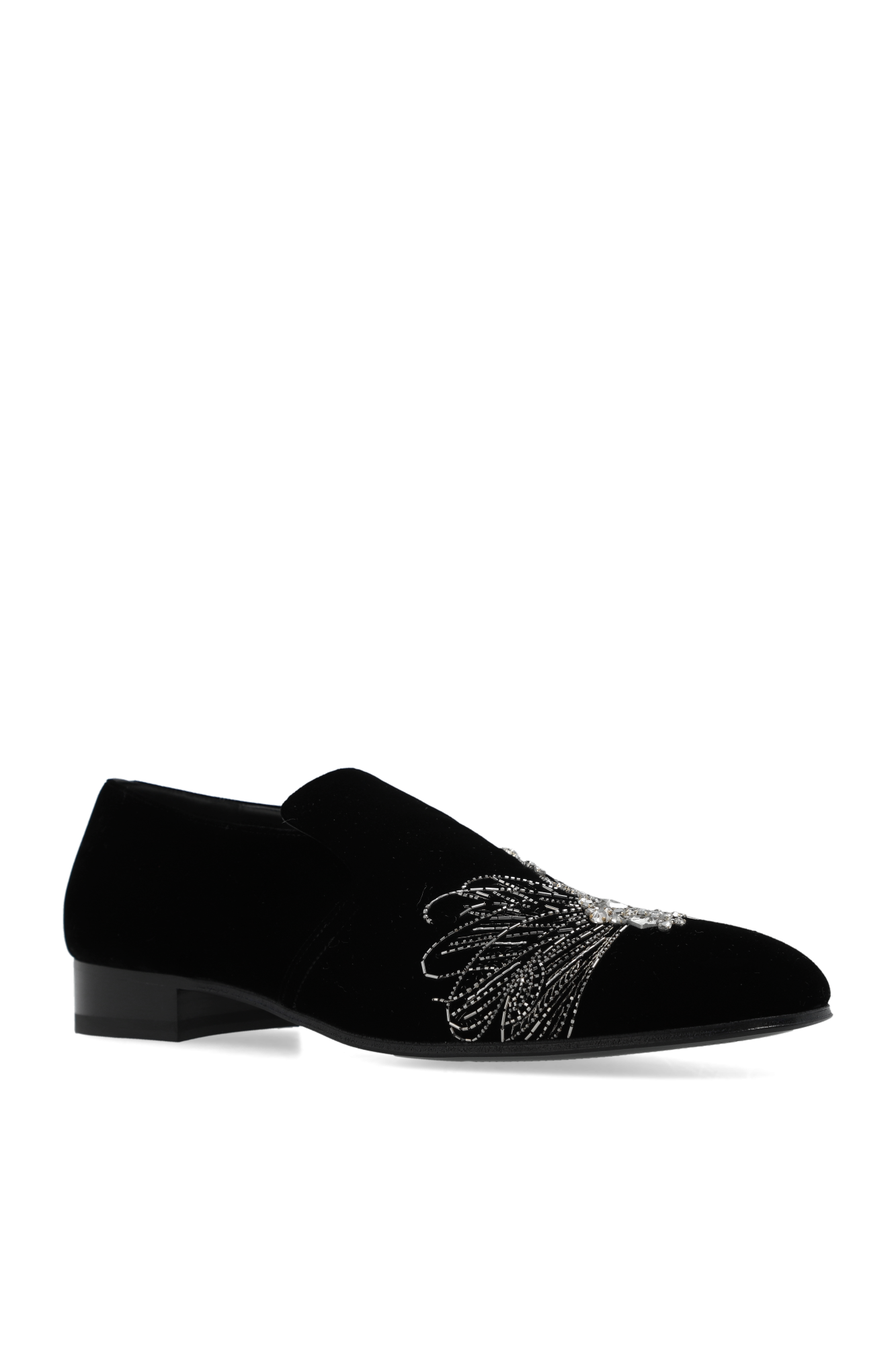 Alexander McQueen Velvet shoes
