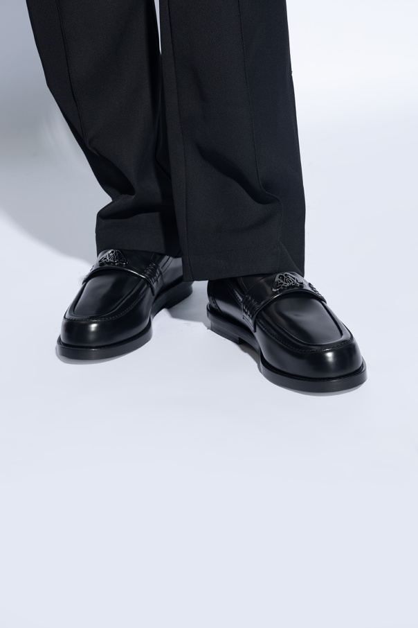 Alexander McQueen Skórzane buty typu ‘loafers’