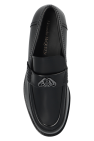 Alexander McQueen BLACK Leather loafers