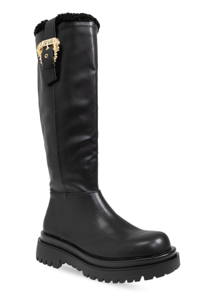 Versace Jeans Couture Boots with faux fur