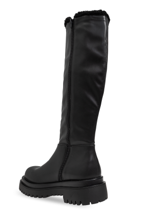 Versace Jeans Couture Boots with faux fur