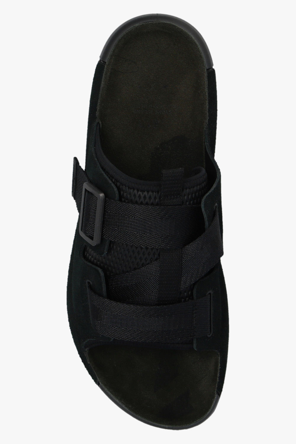 Stone Island Vagabond Marja heeled ankle boots with stitching in black leather