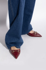 Gucci BURGUNDY Leather high-heeled shoes