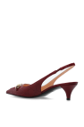 Gucci BURGUNDY Leather high-heeled shoes