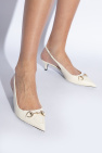 Gucci cream Leather high-heeled shoes